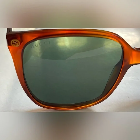 Gucci Brand New Havana Brown Frame Sunglasses (GG0022S 002) - Host Pick Item!! - Picture 9 of 16